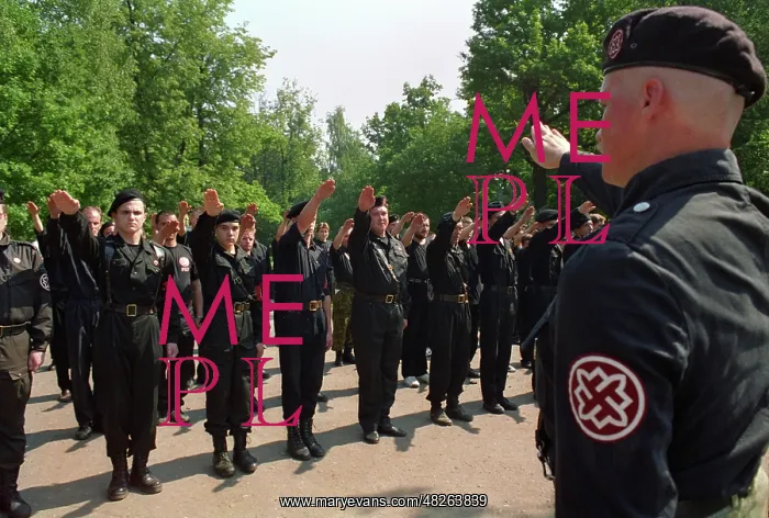 : Members of Russian National Unity movement, 1998 : Members of Russian National Unity movement, 1998