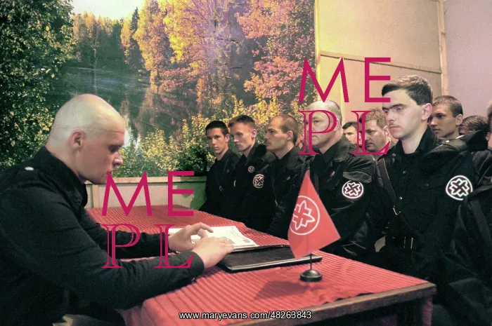 : Members of Russian National Unity movement, 1998 : Members of Russian National Unity movement, 1998