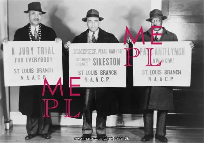 : Members of the St. Louis branch of the NAACP ? : Members of the St. Louis branch of the NAACP ?