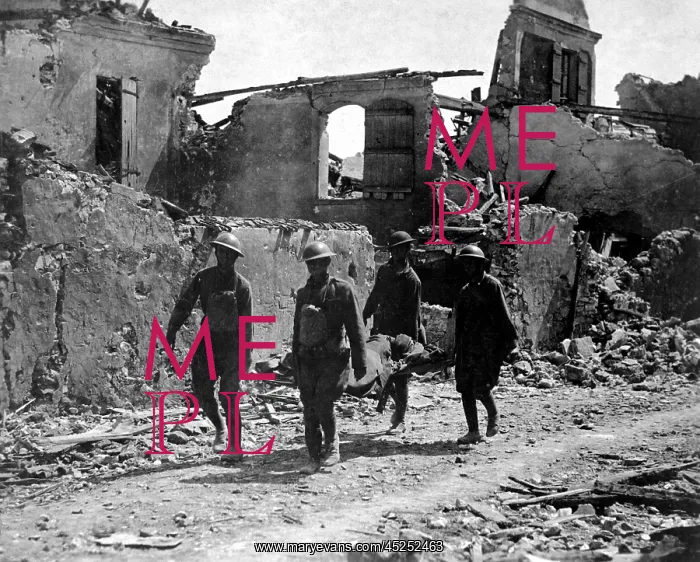 : Members of the U.S. Medical Corps removing the : Members of the U.S. Medical Corps removing the