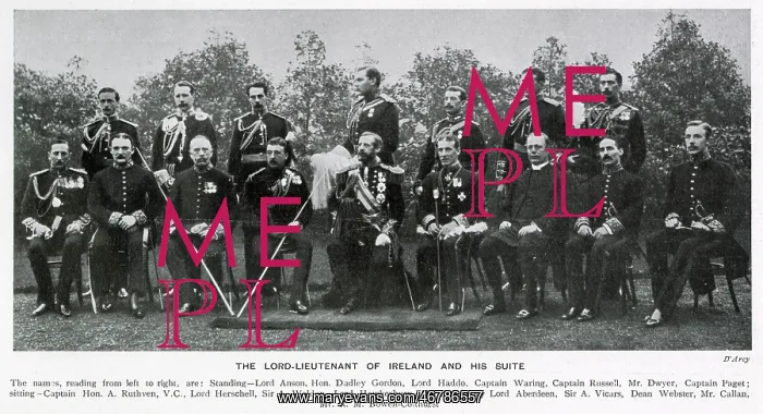  : Members of the vice-regal court