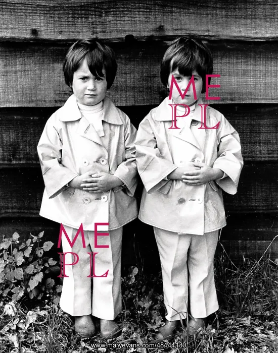 : Two members of the Walton Twins Club : Two members of the Walton Twins Club