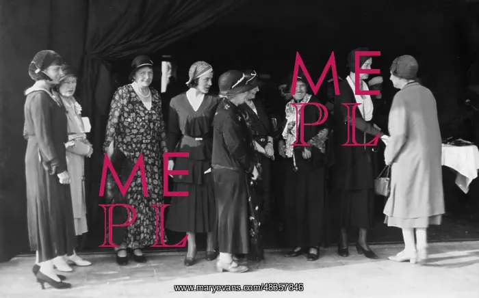 : Members of a women's club, 1935 : Members of a women's club, 1935