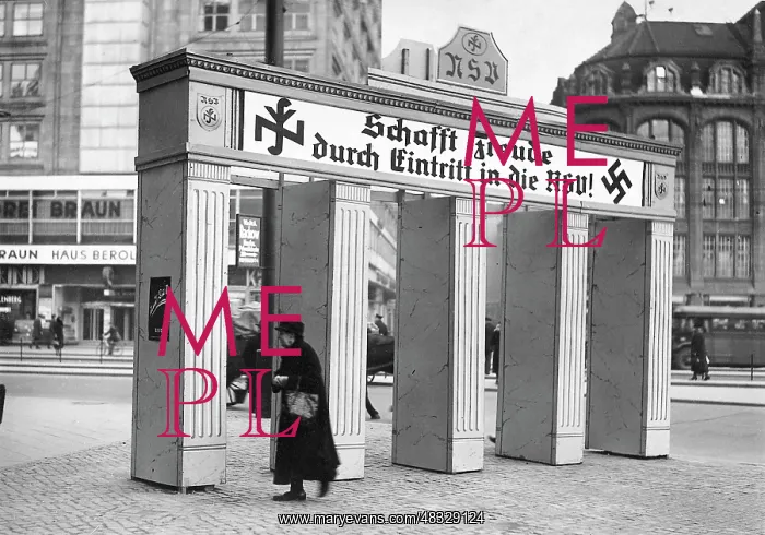 : Membership of the NSV in Berlin, 1936 : Membership of the NSV in Berlin, 1936
