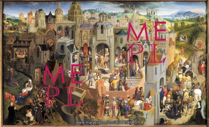: MEMLING, Hans (1433-1494). Passion of the Christ : MEMLING, Hans (1433-1494). Passion of the Christ