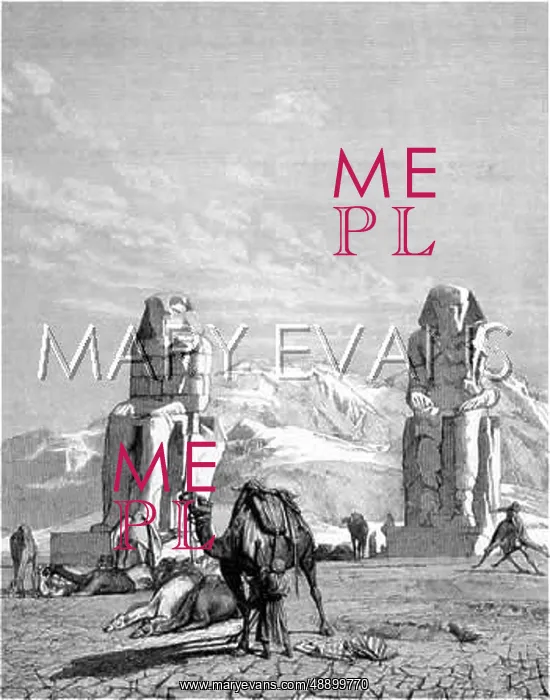 : MEMNON COLOSSI / EGYPT : MEMNON COLOSSI / EGYPT