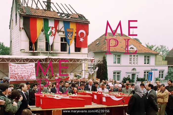 : Memorial ceremony for victims of Solingen : Memorial ceremony for victims of Solingen