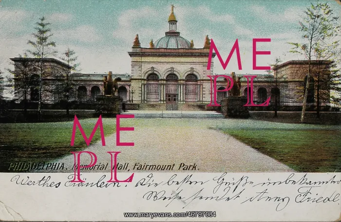 : Memorial Hall in Philadelphia : Memorial Hall in Philadelphia