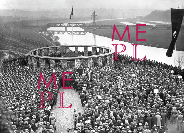 : Memorial inauguration in Essen, 1934 : Memorial inauguration in Essen, 1934