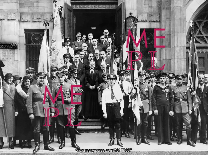 : Memorial service for the fallen of the First World War, 1935 : Memorial service for the fallen of the First World War, 1935