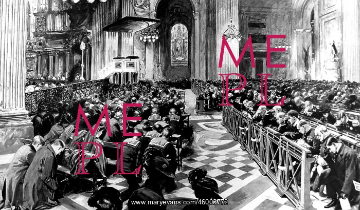 : Memorial Service for R.F. Scott, St. Pauls, London, 1913 : Memorial Service for R.F. Scott, St. Pauls, London, 1913