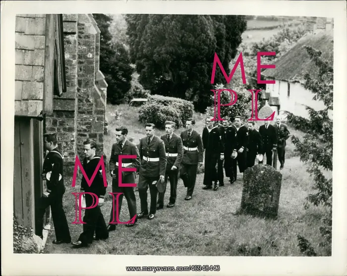 : Memorial service at St Nicholas Church, Dunkeswell, Devon : Memorial service at St Nicholas Church, Dunkeswell, Devon