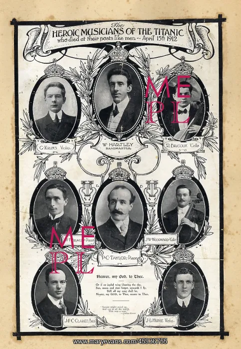  : In Memoriam, Heroic Musicians of the Titanic