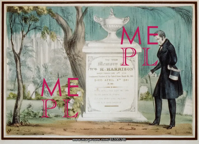 : To the memory of William H. Harrison. He ? : To the memory of William H. Harrison. He ?