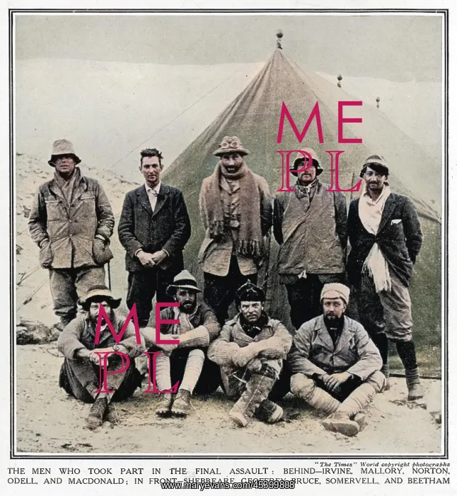 : The Men of the 1924 Everest Expedition : The Men of the 1924 Everest Expedition