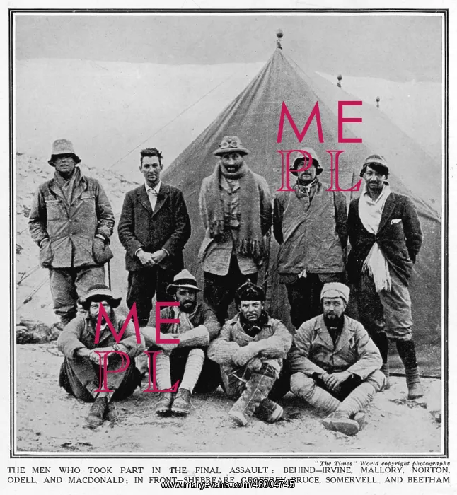 : The Men of the 1924 Everest Expedition : The Men of the 1924 Everest Expedition