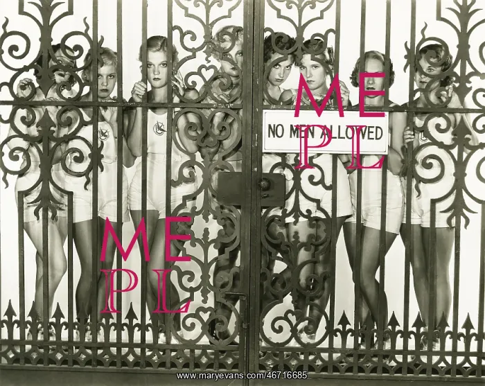 : No men allowed - : No men allowed -