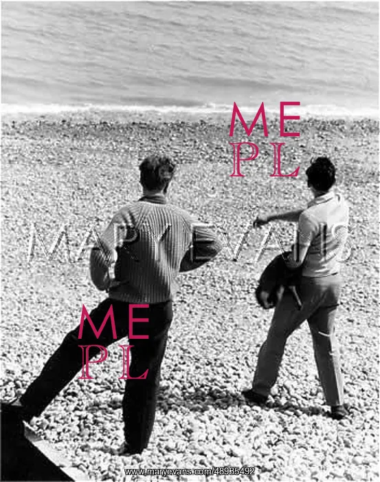: TWO MEN ON A BEACH : TWO MEN ON A BEACH