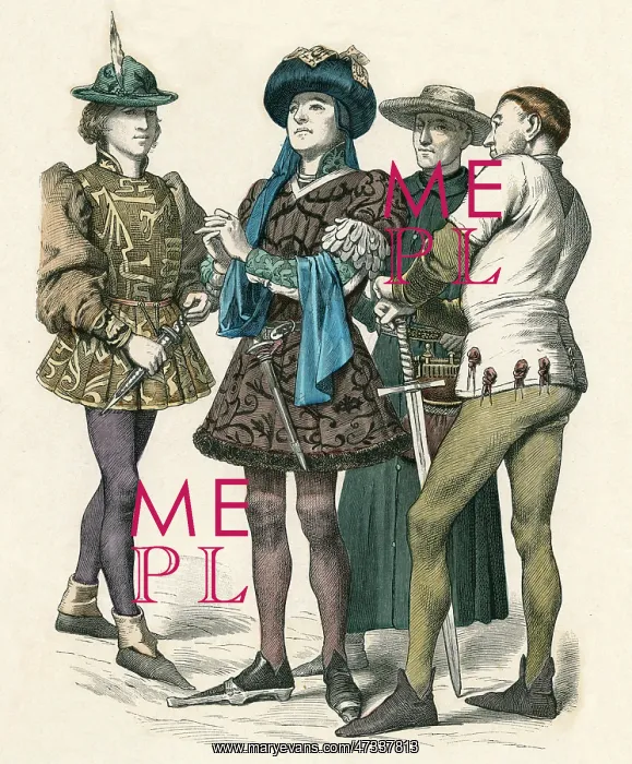 : Men of Bourgogne circa 1450 : Men of Bourgogne circa 1450