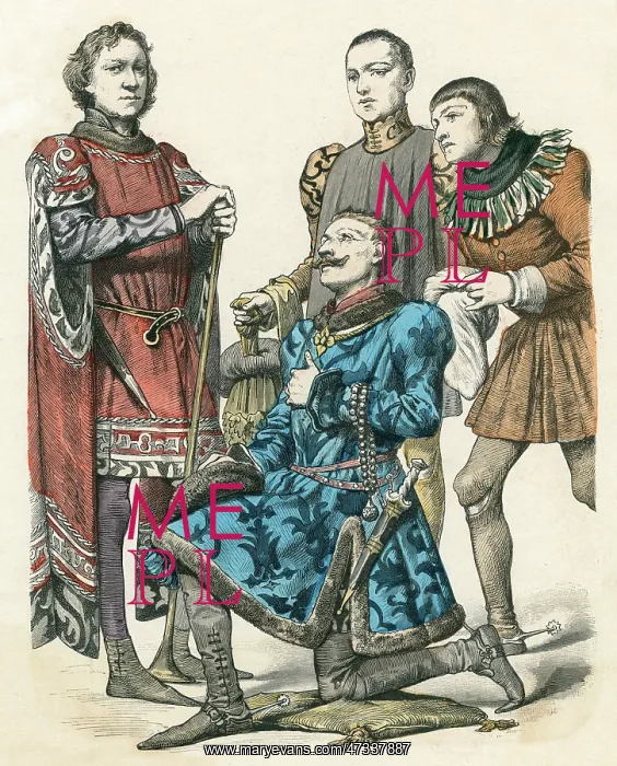 : Men of Bourgogne circa 1450 : Men of Bourgogne circa 1450