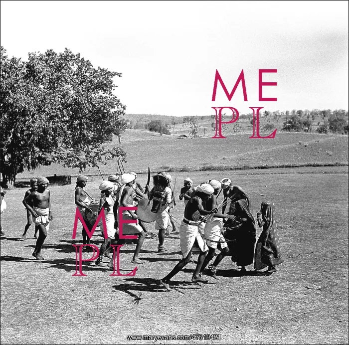 : Men with bows and arrows, Madhya Pradesh, India : Men with bows and arrows, Madhya Pradesh, India