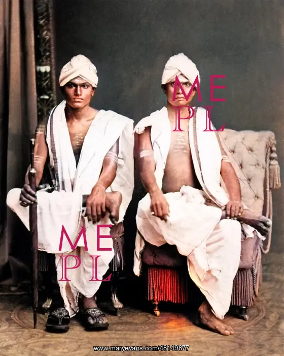 : Two men, Ceylon (Sri Lanka) : Two men, Ceylon (Sri Lanka)