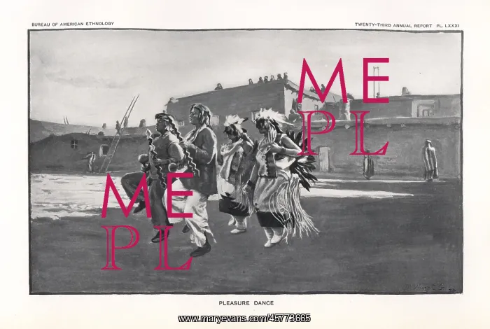 : Men and corn maidens performing the Pleasure : Men and corn maidens performing the Pleasure