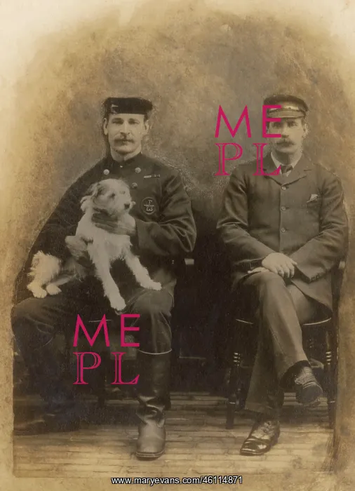 : Two men and a dog : Two men and a dog