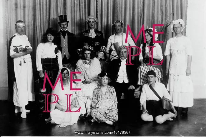 : Men in fancy dress : Men in fancy dress