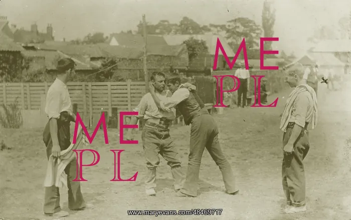  : Men Fighting 1910s