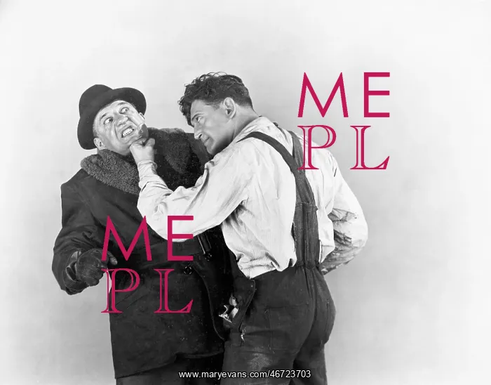 : Two men fighting with each other : Two men fighting with each other