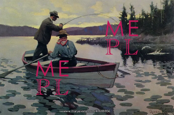  : Men Fishing