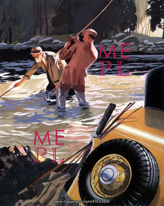  : Men Fishing