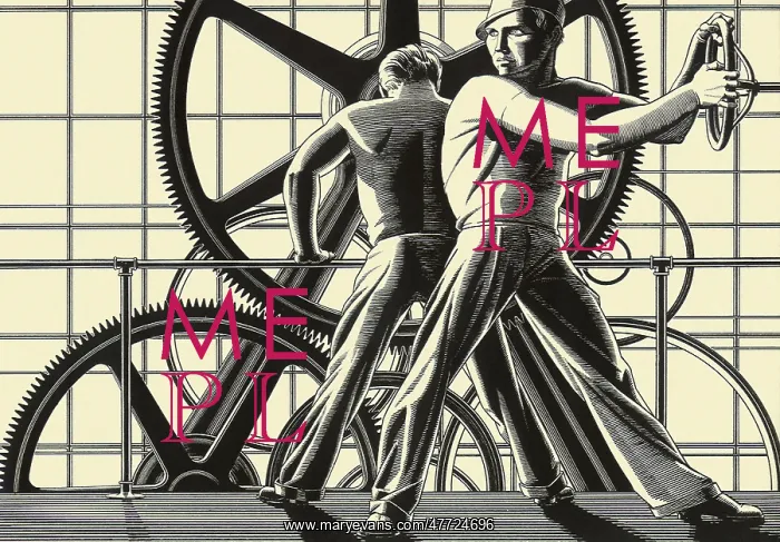  : Men Keep Gears Meshing