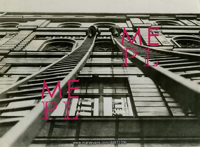 : TWO MEN UP LADDERS : TWO MEN UP LADDERS