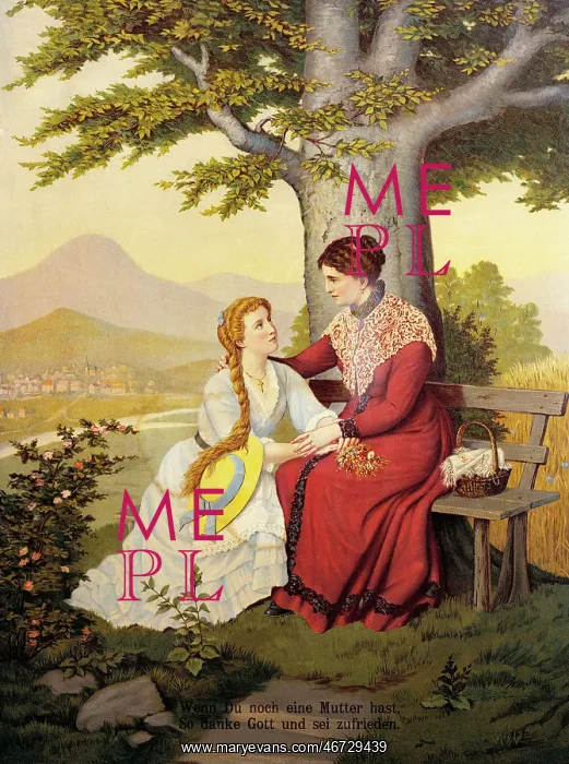 : men, Mother's advice, colour lithograph, published : men, Mother's advice, colour lithograph, published