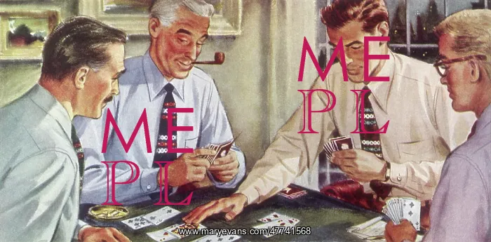  : Men Playing Cards