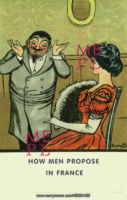  : How men propose