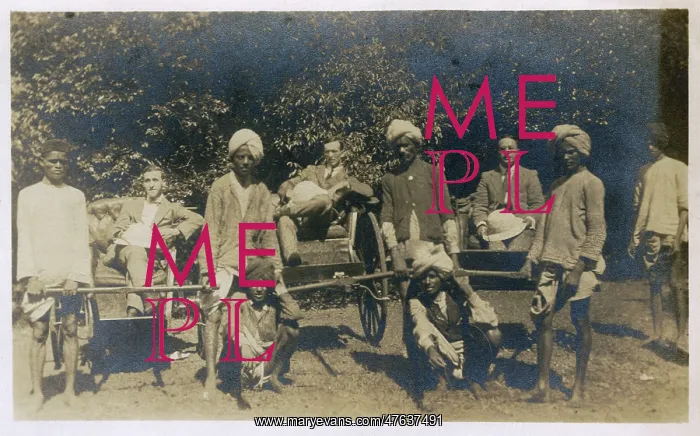 : Men and rickshaws, Matheran hill station, India : Men and rickshaws, Matheran hill station, India