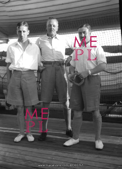  : Men in shorts