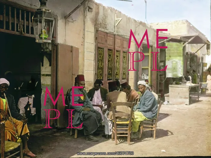 : Men smoking Marijuana in an arabic Coffeehouse : Men smoking Marijuana in an arabic Coffeehouse