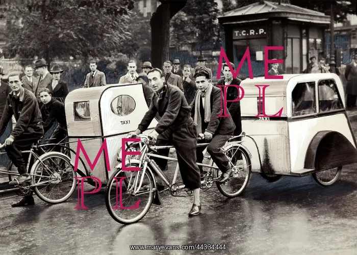 : Two men on a tandem : Two men on a tandem