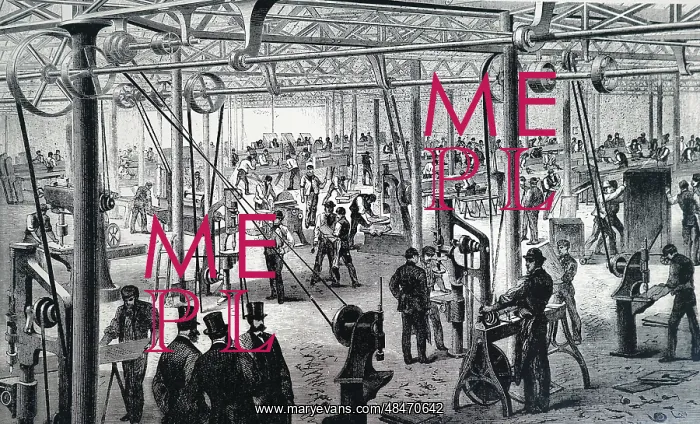 : Men on a tread mill, raising water, using a Chinese : Men on a tread mill, raising water, using a Chinese