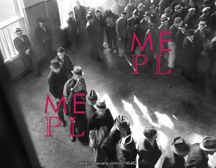  : Men - Unemployment - Social Issues - Economic Depression