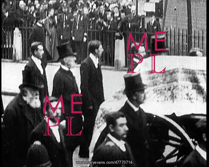 : Men Walking With A Funeral Carriage Bearing : Men Walking With A Funeral Carriage Bearing
