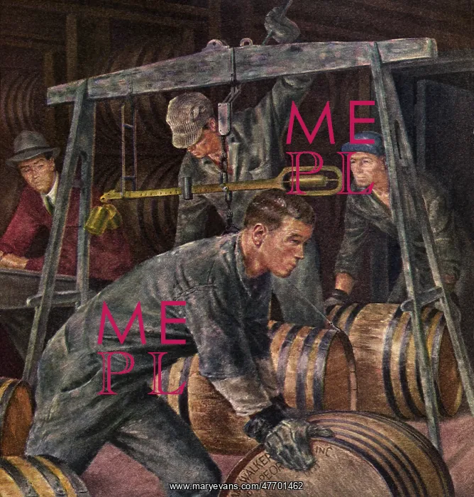  : Men Weighing Barrels