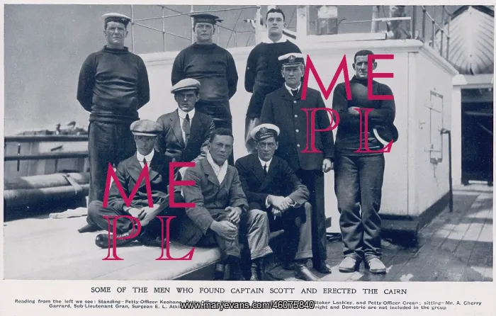: Some of the men who found Captain Scott : Some of the men who found Captain Scott
