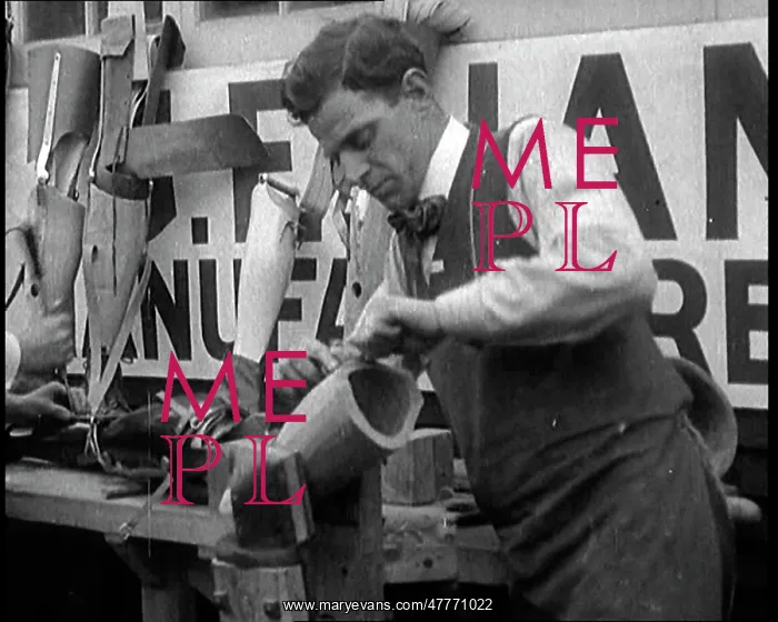 : Men at a Workshop Crafting and Carving Prosthetic Legs : Men at a Workshop Crafting and Carving Prosthetic Legs