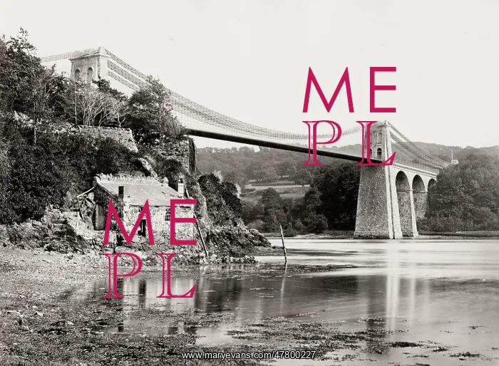 : Menai bridge, Anglesea, Wales