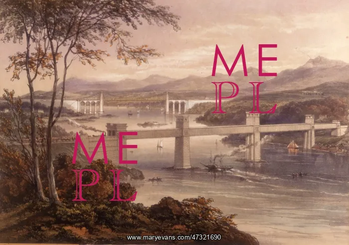 : THE TWO MENAI BRIDGES : THE TWO MENAI BRIDGES